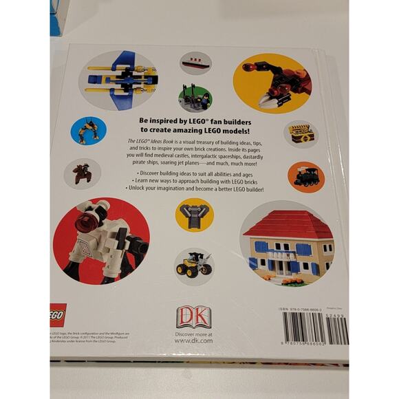 The Lego Ideas Book with Over 500 Ideas from Fans by Lego - Picture 2 of 7